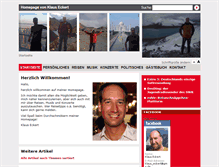 Tablet Screenshot of klaus-eckert-spd.de